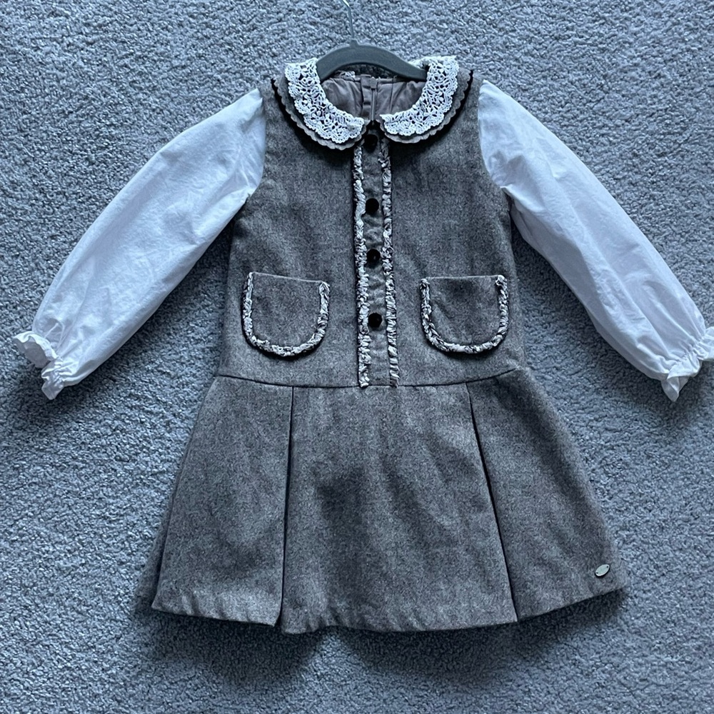 Tartine et Chocolat Little Girl's Wool blend Dress